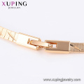 44188 -Xuping Jewelry Fashion top Quality 18k gold plated chains necklace without stone imitation jewelry